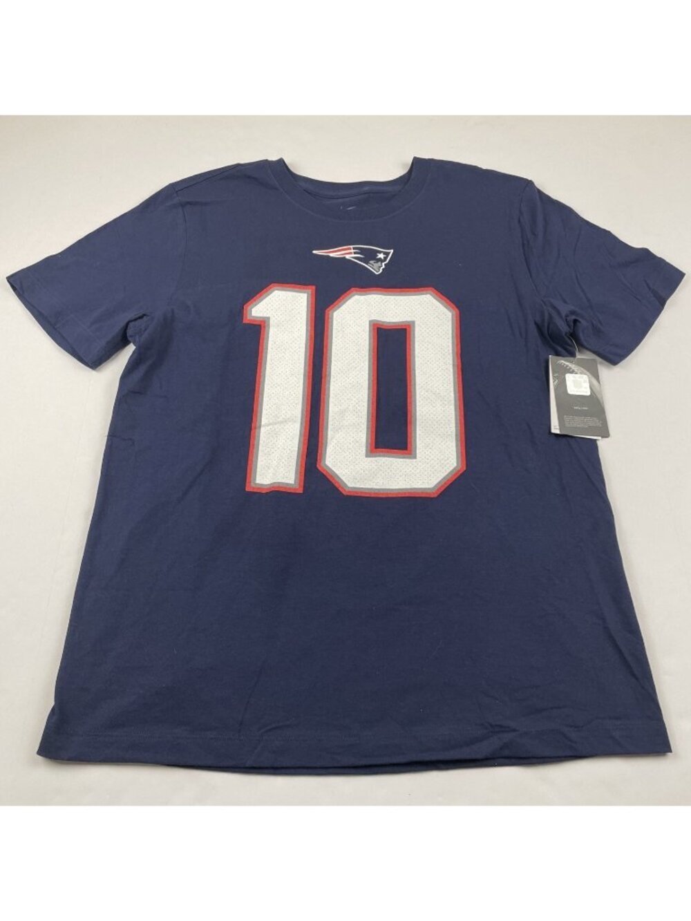 Nike New England Patriots T-Shirt Men’s M Mac Jones #10 NFL Football